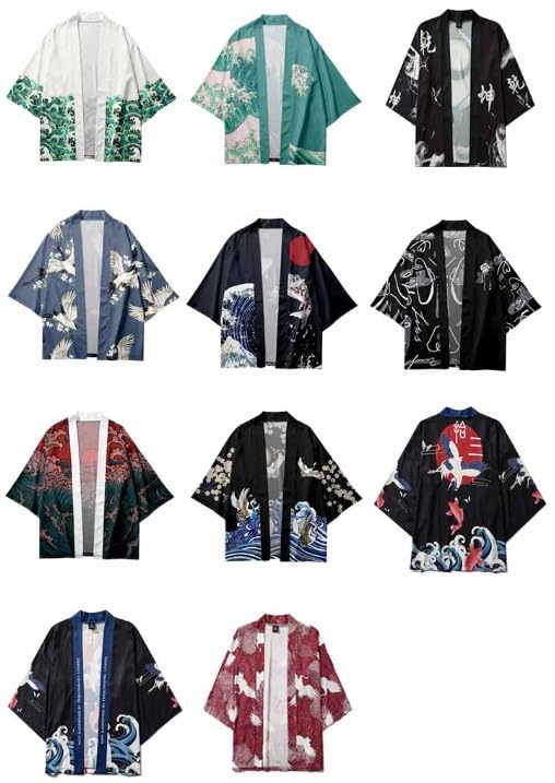 Amazon.co.jp: 法被 ハッピ レディース メンズ 七分袖 サマー